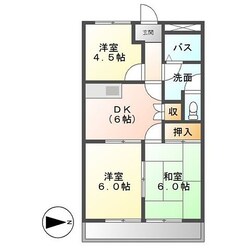 高茶屋駅 徒歩30分 1階の物件間取画像